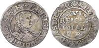 Schleswig-Holstein-Gottorp 1/16 Taler Christian Albrecht 1659-1694. -