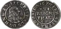 Schleswig-Holstein-Gottorp 1/16 Taler Christian Albrecht 1659-1694. -
