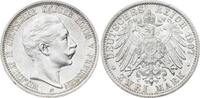 Preußen 2 Mark 1907 A Wilhelm II. 1888-1918. Winz. Randfehler, CH UNC