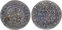 Bremen und Verden 1/16 Taler Karl XI. von Schweden 1660-1697. -