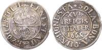 Osnabrück, Bistum 1/16 Taler Ernst August I. 1662-1698. -