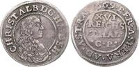 Schleswig-Holstein-Gottorp 1/16 Taler Christian Albrecht 1659-1694. -