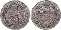 Schleswig-Holstein-Gottorp 1/16 Taler Christian Albrecht 1659-1694. -