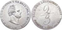 Braunschweig-Calenberg-Hannover 2/3 Taler Wilhelm IV. 1830-1837. -