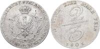 Brandenburg-Preußen 2/3 Taler Friedrich Wilhelm III. 1797-1840. -