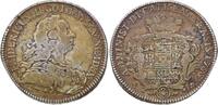 Sachsen-Eisenach 2/3 Taler Friedrich III. von Gotha-Altenburg 1741-1755, als Administrator. -
