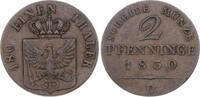 Brandenburg-Preußen 2 Pfennig Friedrich Wilhelm III. 1797-1840. -
