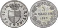 Hohenzollern-Sigmaringen 3 Kreuzer Karl 1831-1848. -