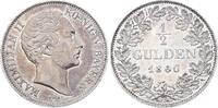 Bayern 1/2 Gulden Maximilian II. Joseph 1848-1864. -