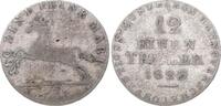 Braunschweig-Calenberg-Hannover 1/12 Taler Georg IV. 1820-1830. -