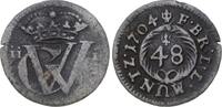 Braunschweig-Lüneburg-Celle 1/48 Taler Georg Wilhelm 1665-1705. -