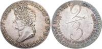 Braunschweig-Calenberg-Hannover 2/3 Taler Georg IV. 1820-1830. -