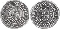 Schleswig-Holstein, Königliche Linie 1/16 Taler Friedrich III. 1648-1670. -