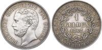 Baden-Durlach Gulden Friedrich I. 1852-1907. -
