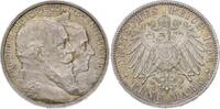 Baden 5 Mark 1906 (G). Zur Goldenen Hochzeit am Friedrich I. 1856-1907. -