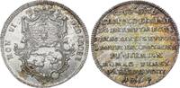 Passau, Bistum Silberner Jeton zu einem 1/8 Taler Leopold Ernst Joseph Graf von Firmian 1763-1783. -