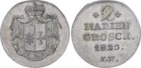 Waldeck 2 Mariengroschen Georg Heinrich 1805-1812-1845. -