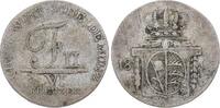 Württemberg 6 Kreuzer Friedrich II. 1797-1805. -