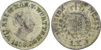 Württemberg Kreuzer Wilhelm I. 1816-1864. -