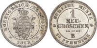 Sachsen-Albertinische Linie Neugroschen Johann 1854-1873. -