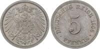Kleinmünzen 5 Pfennig 1906 A UNC- aus PP