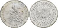 Weimarer Republik 3 Mark 1930 A Winz. Fleck, CH UNC