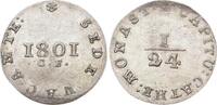Münster, Bistum 1/24 Taler Sedisvakanz 1801. -