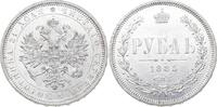 Russland Rubel 1885 Alexander III. 1881-1894. Winz. Randfehler, VF-EF