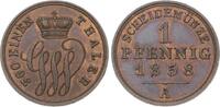 Schaumburg-Lippe Pfennig Georg Wilhelm 1807-1860. -