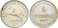 Braunschweig-Calenberg-Hannover 6 Pfennig Georg V. 1851-1866. -