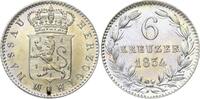 Nassau 6 Kreuzer Wilhelm 1816-1839. -