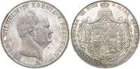 Doppeltaler 1856  A Brandenburg-Preußen Friedrich Wilhelm IV. 1840-1861. Randfehler, feine Kratzer, vorzüglich +