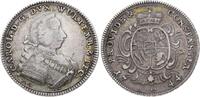Württemberg 1/4 Taler Karl Eugen 1744-1793. -