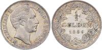 Bayern 1/2 Gulden Maximilian II. Joseph 1848-1864. -