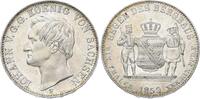 Sachsen-Albertinische Linie Ausbeutetaler Johann 1854-1873. -