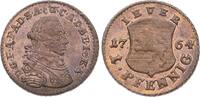 Jever, Herrschaft Pfennig Friedrich August von Anhalt-Zerbst 1747-1793. -
