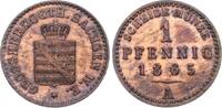Sachsen-Weimar-Eisenach Pfennig Carl Alexander 1853-1901. -