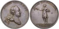 Sachsen-Albertinische Linie Silbermedaille Friedrich August III. 1763-1806. -