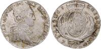 Sachsen-Albertinische Linie 2/3 Taler (1/2 Konventionstaler) Friedrich August III. 1763-1806. -
