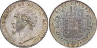 Sachsen-Meiningen Doppelgulden Bernhard Erich Freund 1803-1866. -