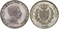 Württemberg Kronentaler Wilhelm I. 1816-1864. -