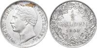 Württemberg 1/2 Gulden Wilhelm I. 1816-1864. -