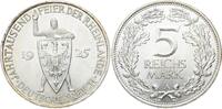 Weimarer Republik 5 Mark 1925 A Winz. Kratzer, winz. Randfehler, CH UNC