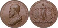 Baden-Durlach Bronzemedaille Friedrich I. 1852-1907. -