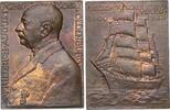 Oldenburg Bronzeplakette Friedrich August 1900-1918. -