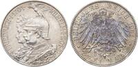 2 Mark 1901 Preußen Wilhelm II. 1888-1918. Hübsche Patina. Vorzüglich-Stempelglanz