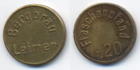 Baden - Leimen Flaschenpfand -,20 Bergbräu Leimen (Menzel 18224.1) -