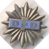 DDR Demokratischer Frauenbund Deutschlands Silber emailliert -