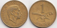 Dänemark - Denmark 1 Krone Frederik IX. 1947-1972 -