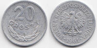 Polen - Poland 20 Groszy Volksrepublik 1949-1990 -